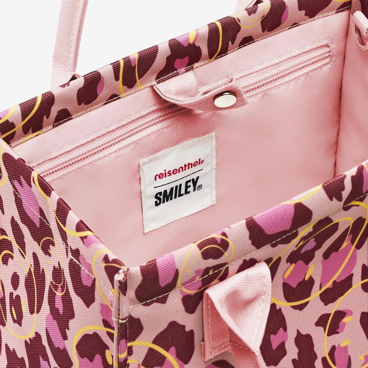Reisenthel Daily Shopper XS Smiley Leo Blush – produktový detail