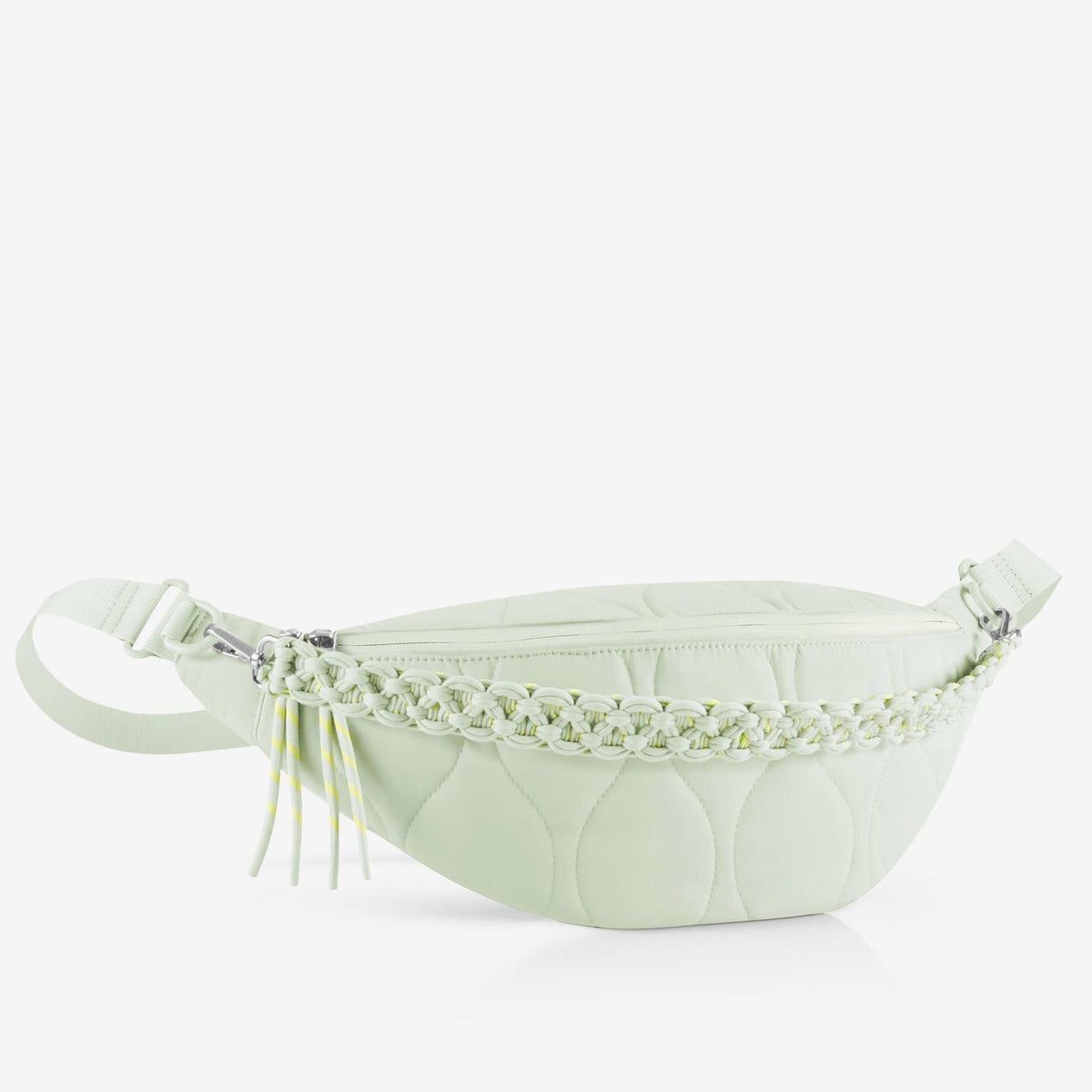 Reisenthel City Beltbag Makramee Puffer Iced Matcha – produktový detail