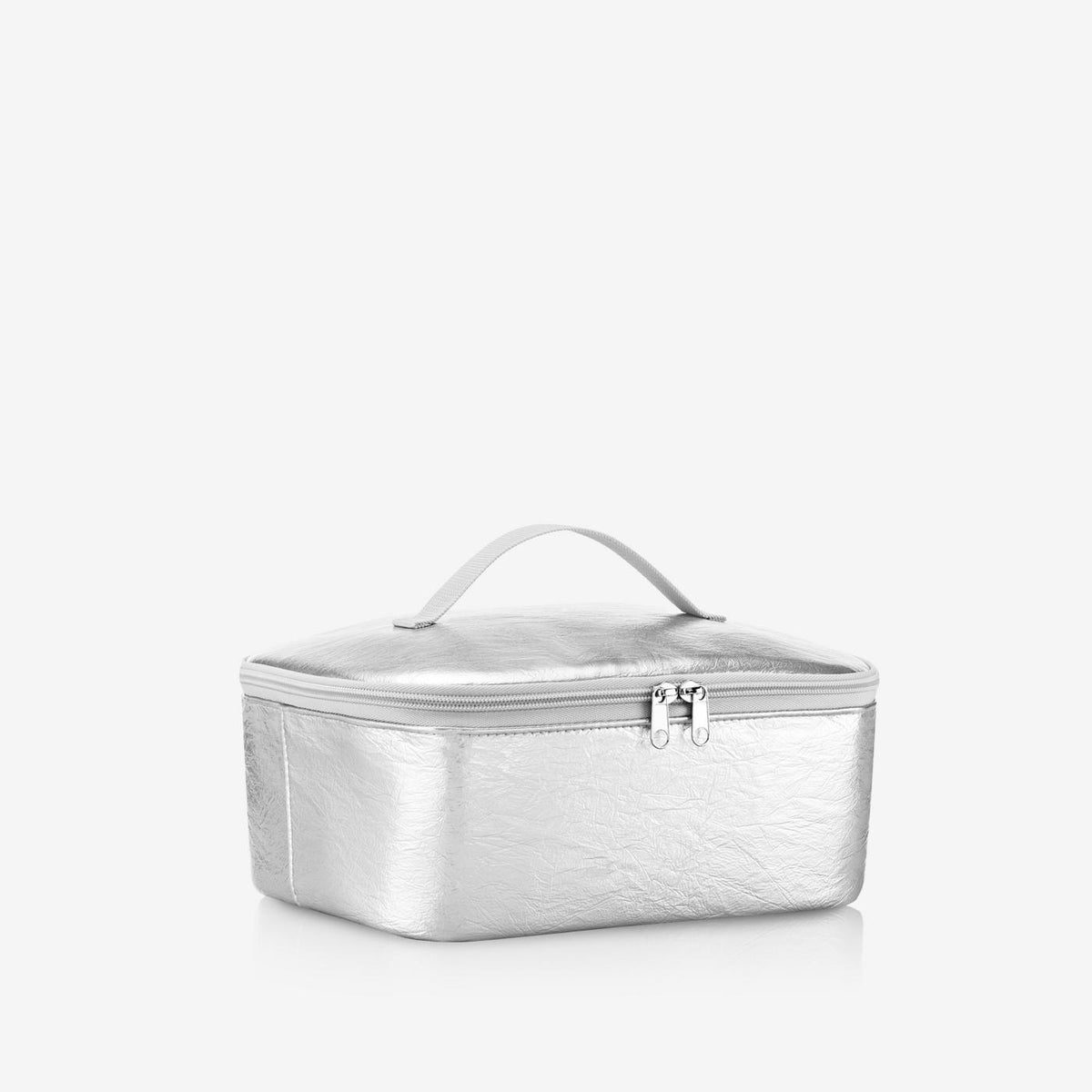 Reisenthel Coolerbag M pocket Silver crackle – produktový detail