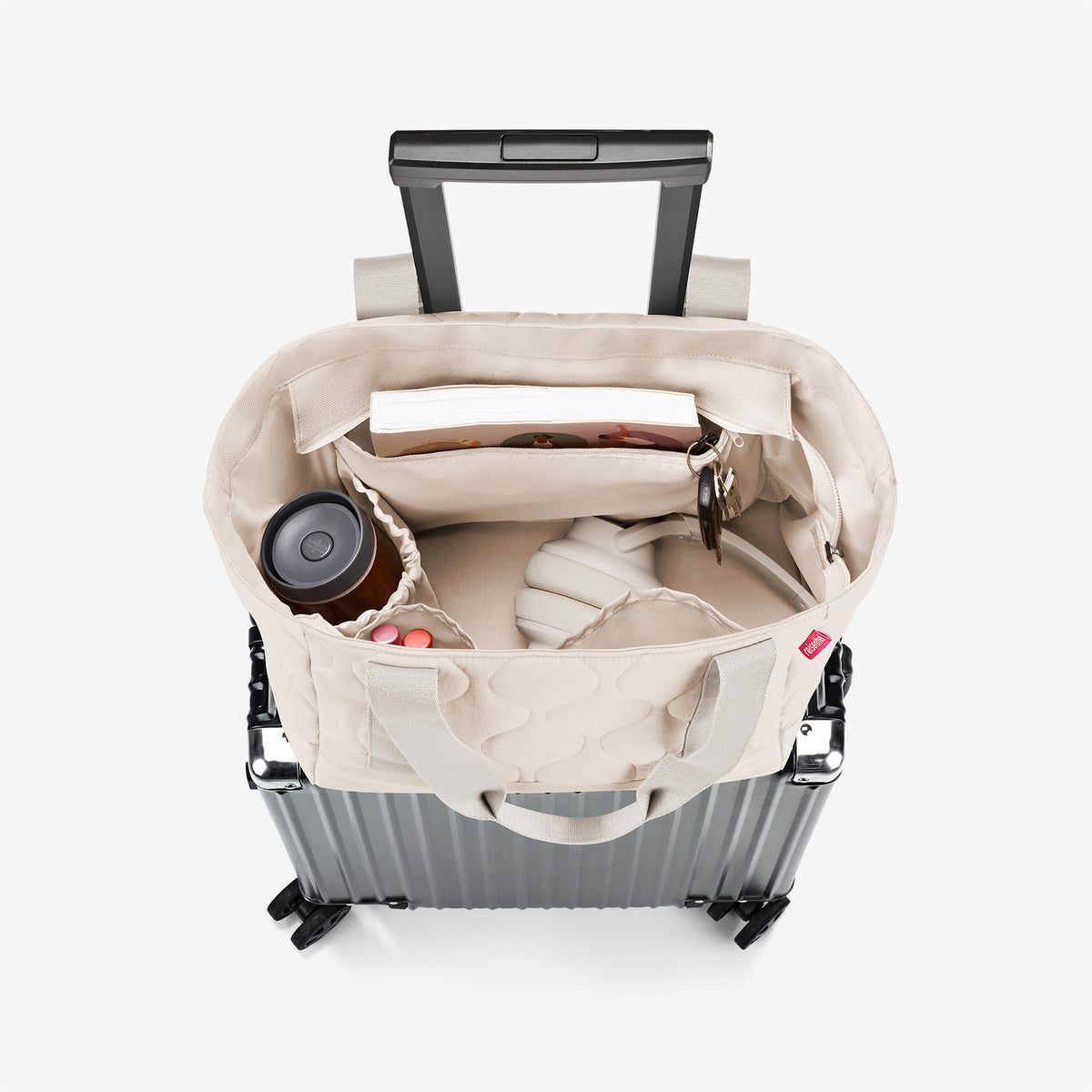 Reisenthel Travelshopper Puffer Stone – produktový detail