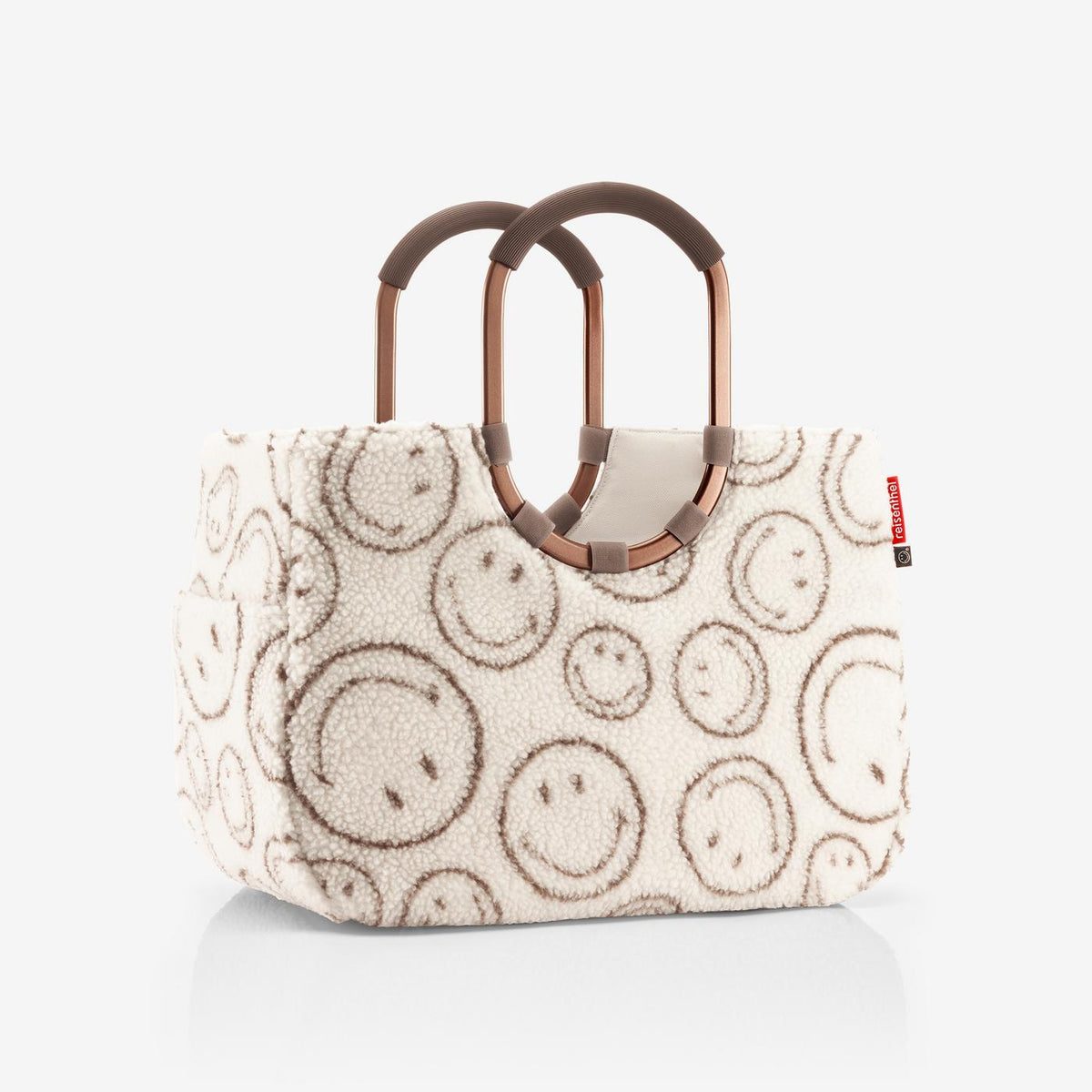 Reisenthel Loopshopper L Smiley Teddy Chocolate – produktový detail