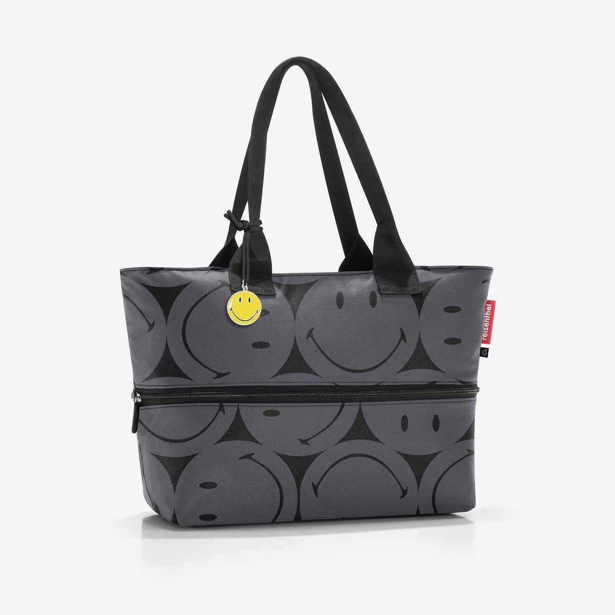 Reisenthel Shopper E1 Smiley grey – produktový detail