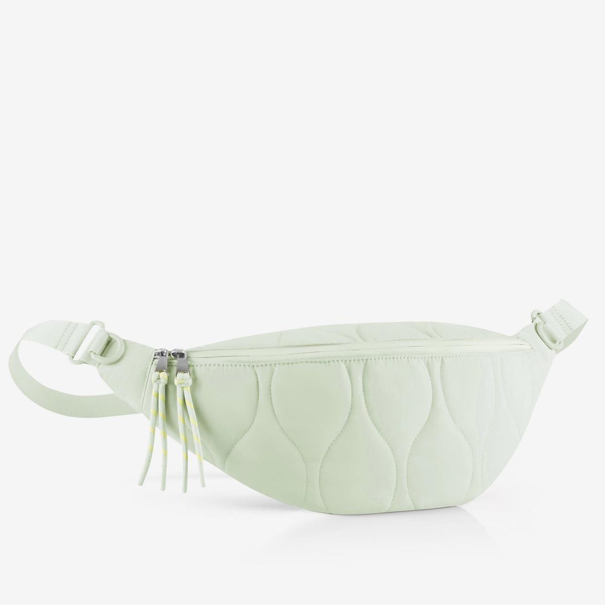 Reisenthel City Beltbag Makramee Puffer Iced Matcha – produktový detail