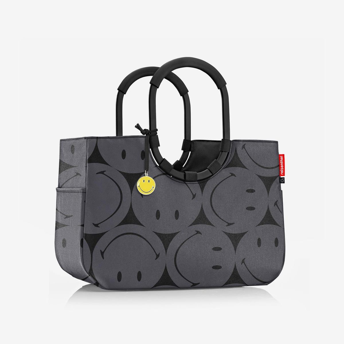 Reisenthel Loopshopper L Smiley grey – produktový detail