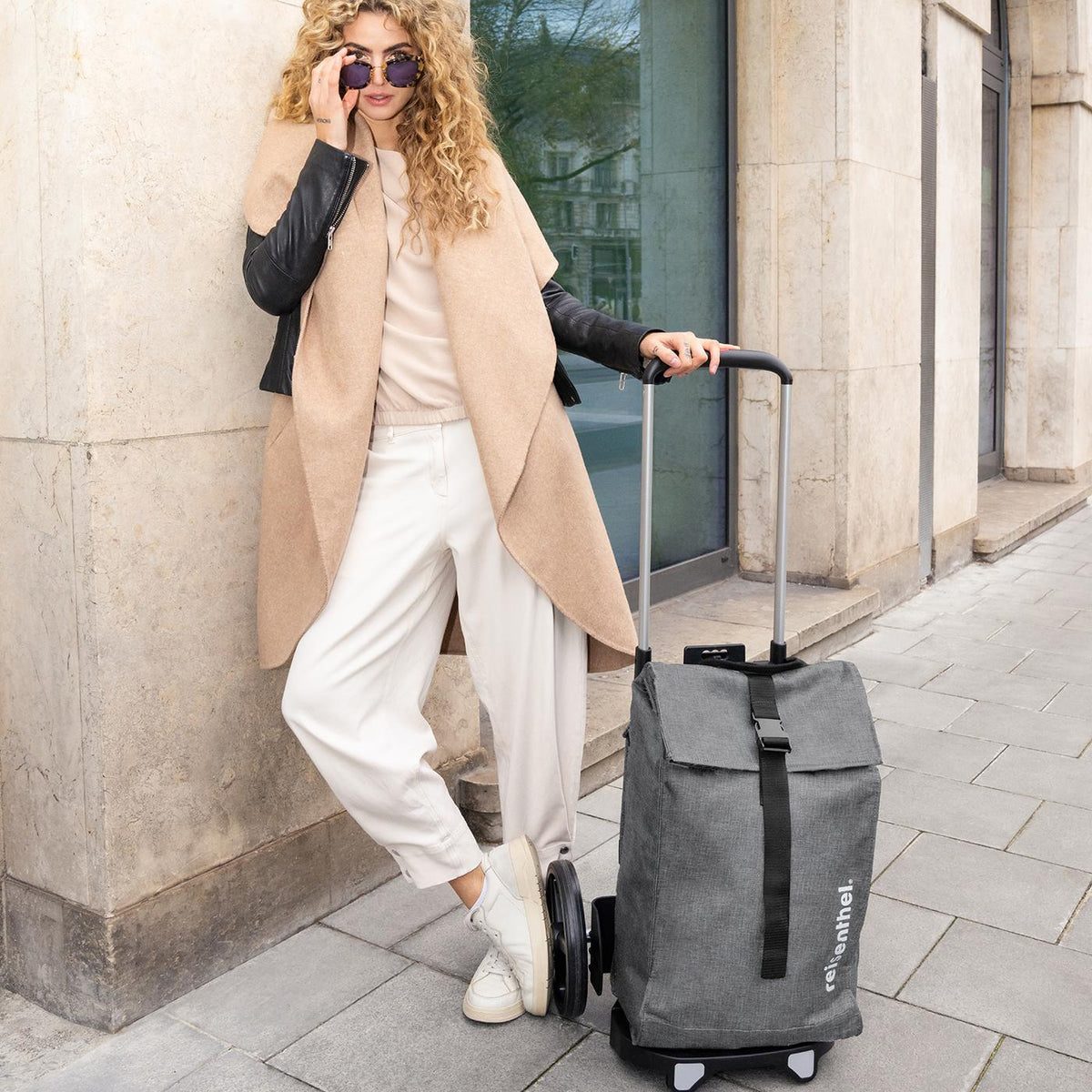 Reisenthel Citycruiser Twist Silver – lifestyle fotografie