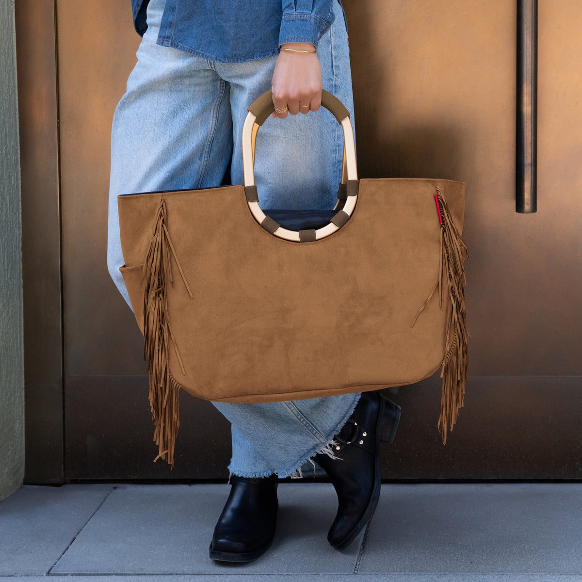 Reisenthel Loopshopper L Western – lifestyle fotografie