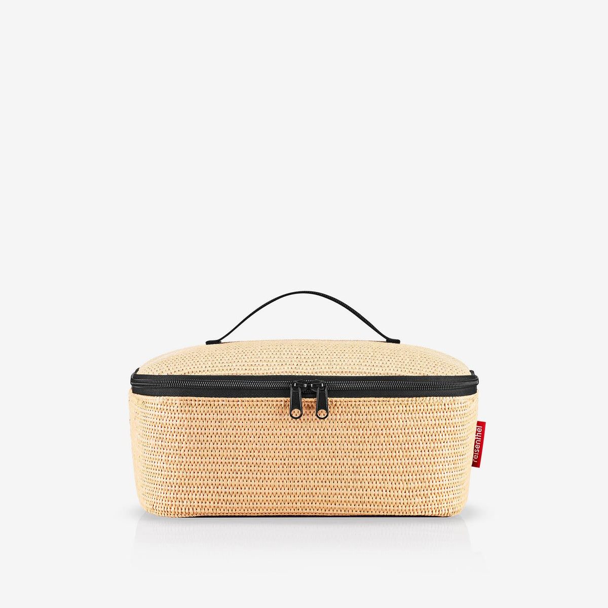 Reisenthel Coolerbag M Pocket Raffia black – produktový detail