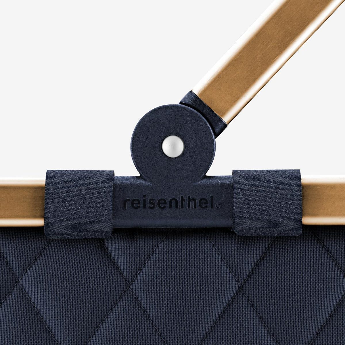 Reisenthel Carrybag Frame Rhombus Midnight Gold – produktový detail