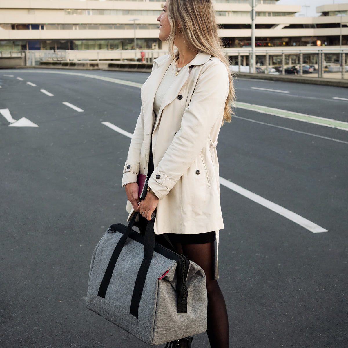 Reisenthel Allrounder M Twist Silver – lifestyle fotografie