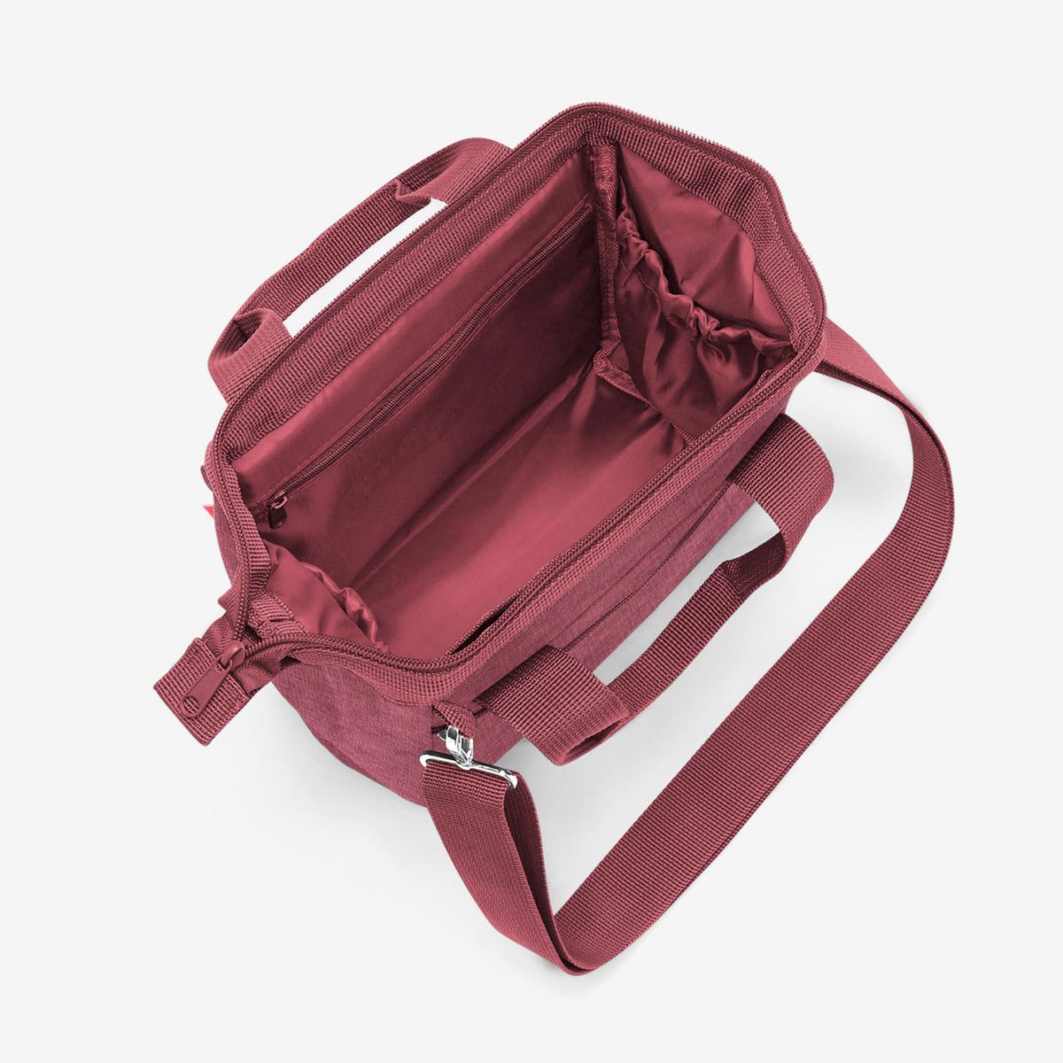 Reisenthel Allrounder Cross Twist maroon – produktový detail