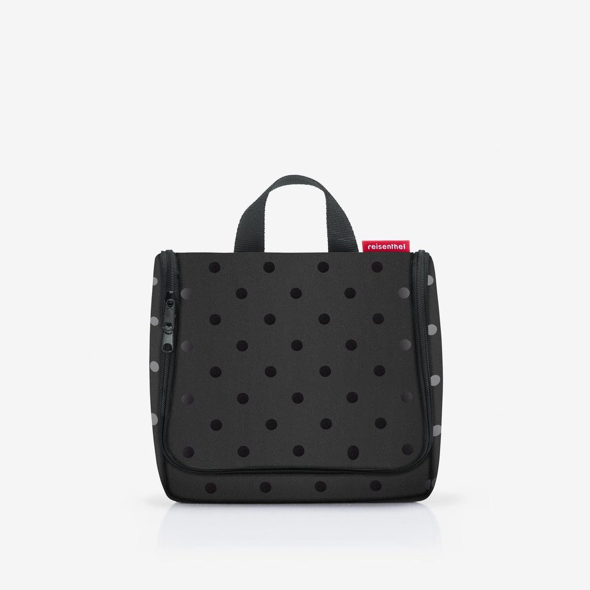 Reisenthel Toiletbag Glossy dots black – produktový detail