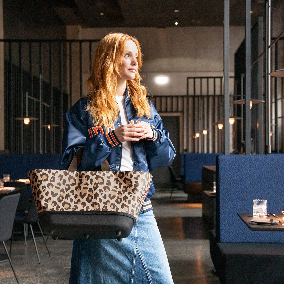 Reisenthel Shoppingbasket Leo Macchiato – lifestyle fotografie