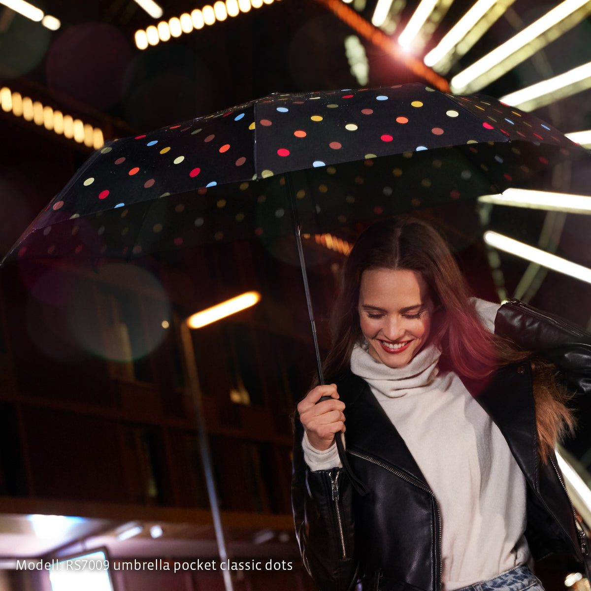 Reisenthel Umbrella Pocket Duomatic Baroque Marble – lifestyle fotografie
