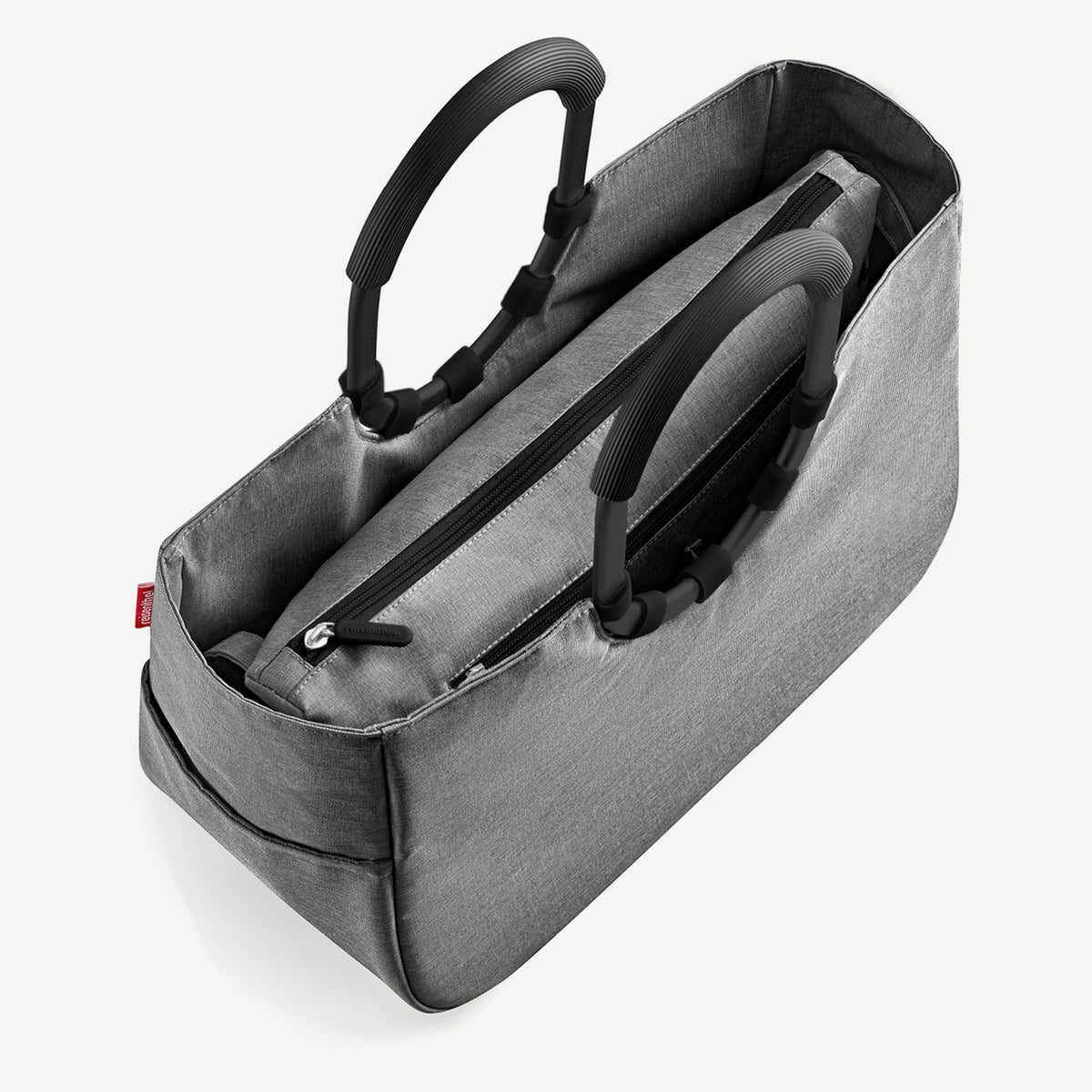 Reisenthel Loopshopper M Frame Twist Silver – produktový detail