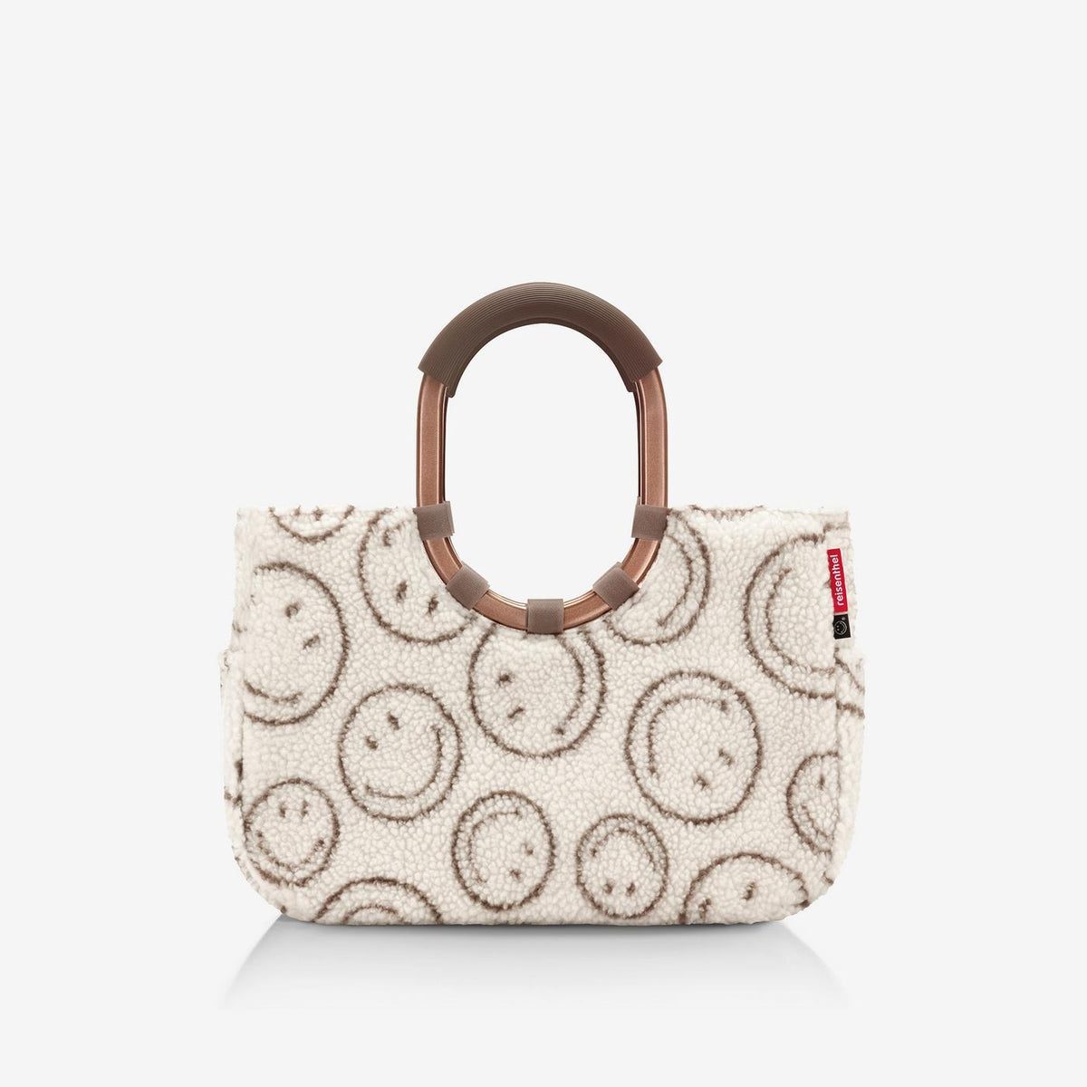 Reisenthel Loopshopper M Smiley Teddy Chocolate – produktový detail