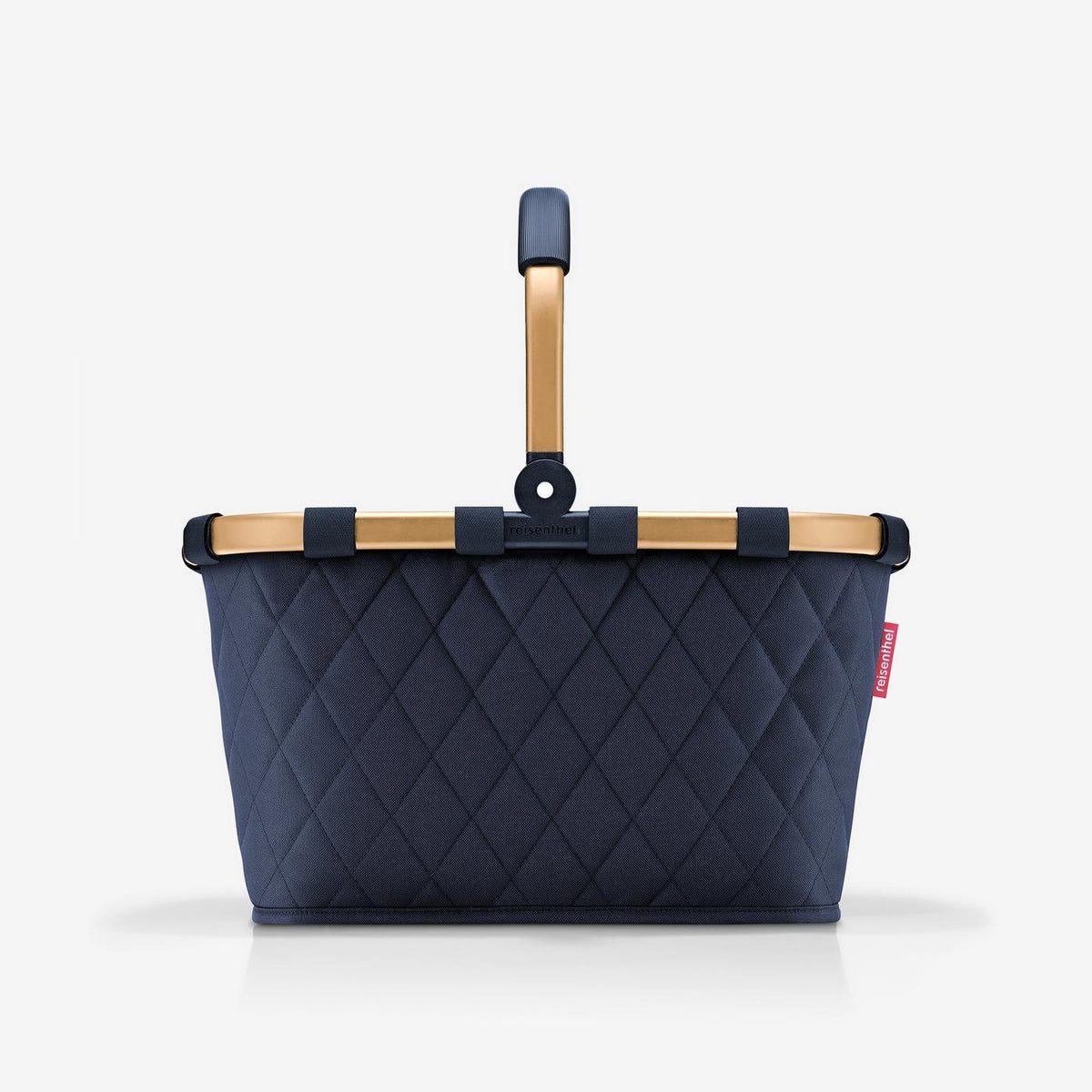 Reisenthel Carrybag Frame Rhombus Midnight Gold – produktový detail