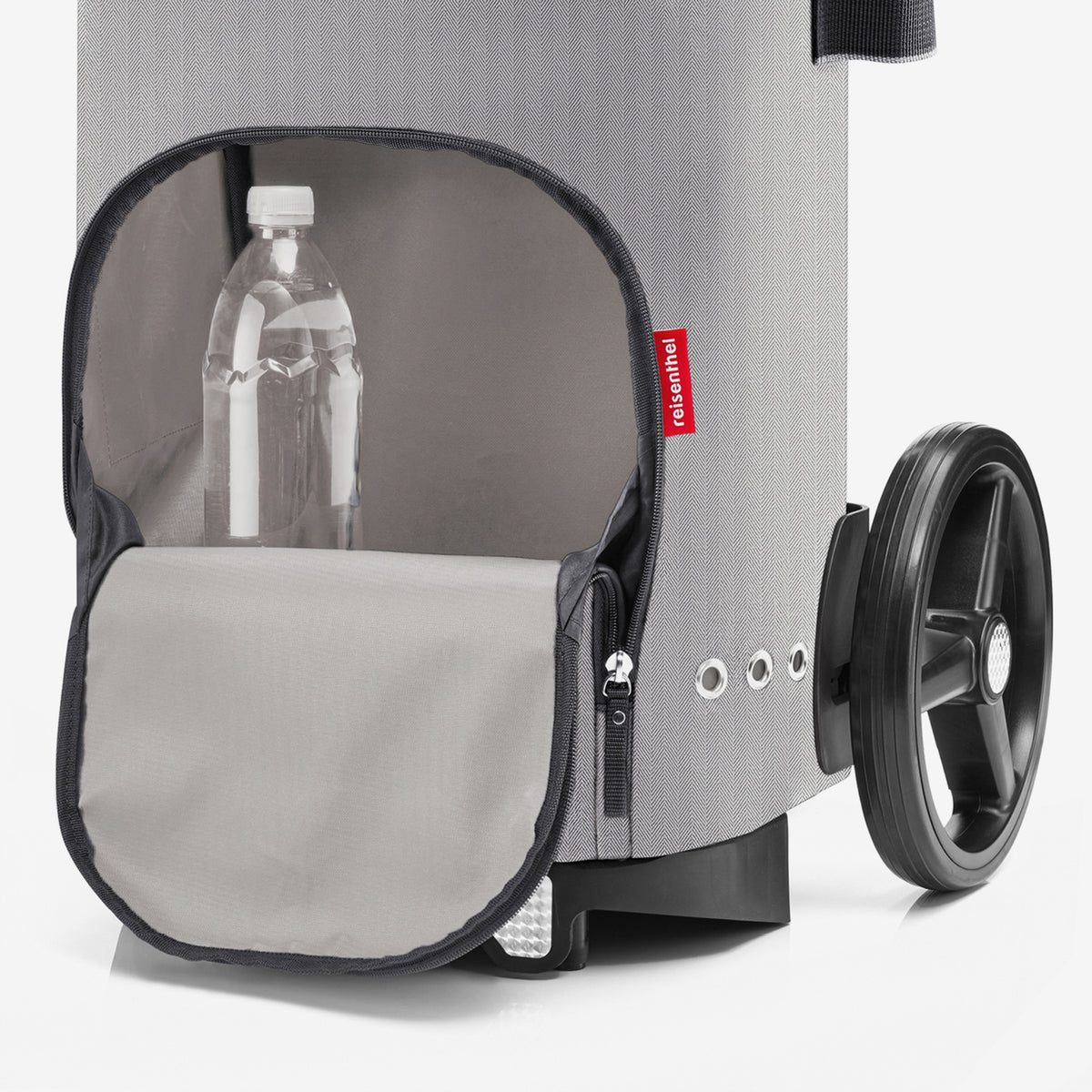 Reisenthel Citycruiser Bag Herringbone Grey – produktový detail