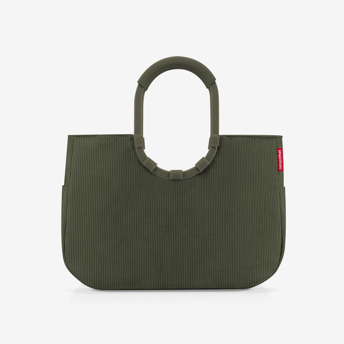 Reisenthel Loopshopper L Cord dark matcha – produktový detail