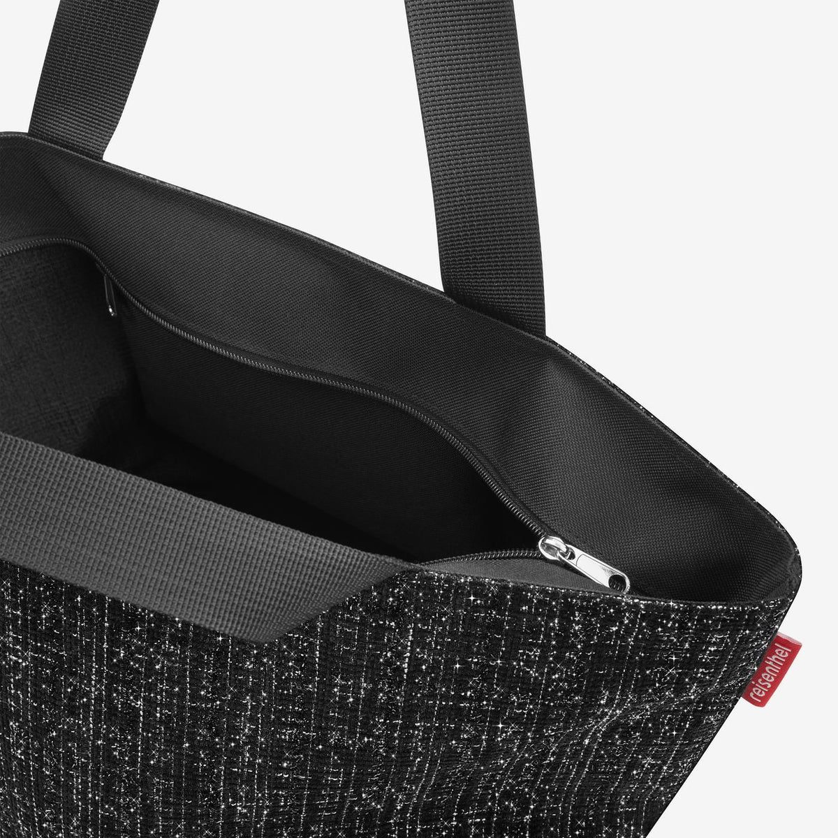 Reisenthel Shopper M Boucle Black – produktový detail