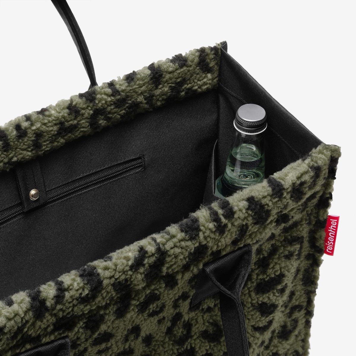 Reisenthel Daily Shopper Teddy Leo Olive – produktový detail