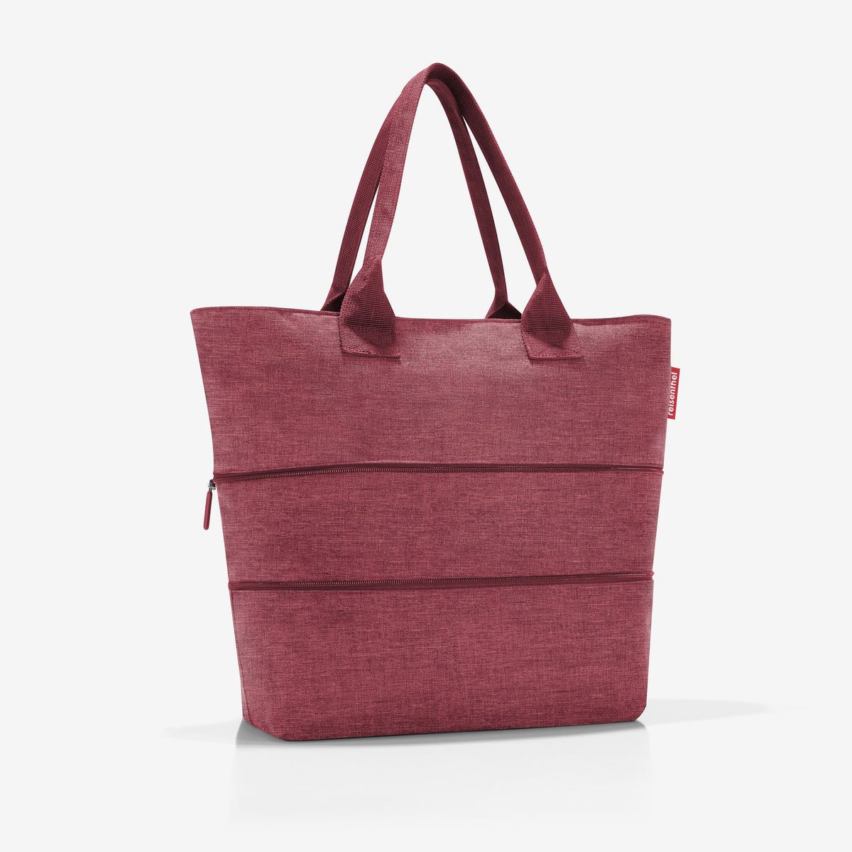 Reisenthel Shopper E1 Twist maroon – produktový detail