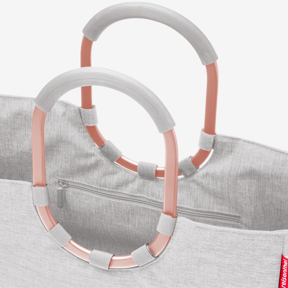 Reisenthel Loopshopper L Frame Twist Sky Rose – produktový detail