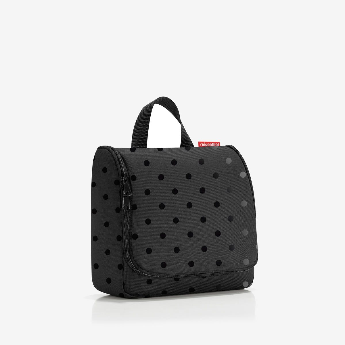 Reisenthel Toiletbag Glossy dots black – produktový detail
