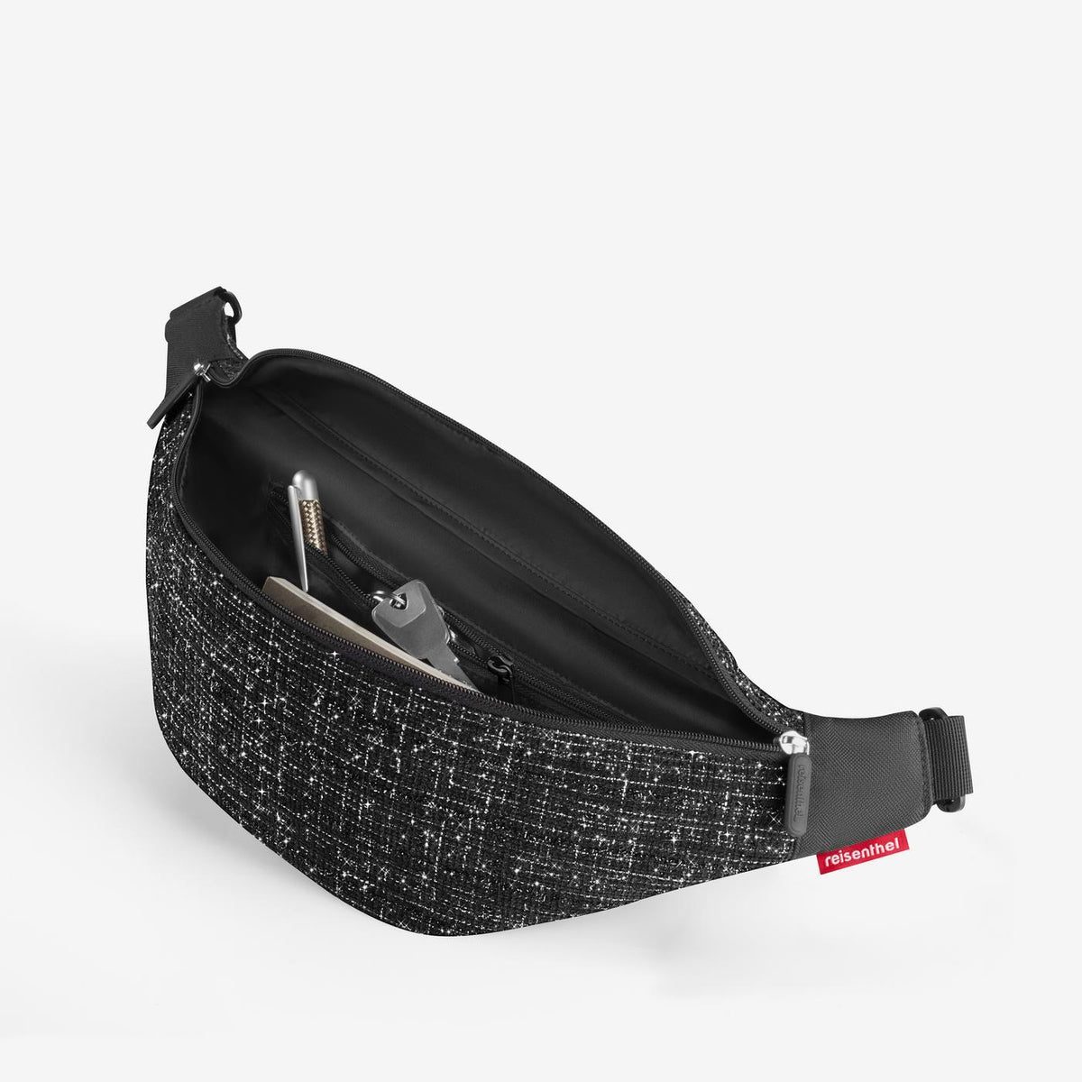 Reisenthel City Beltbag Boucle Black – produktový detail