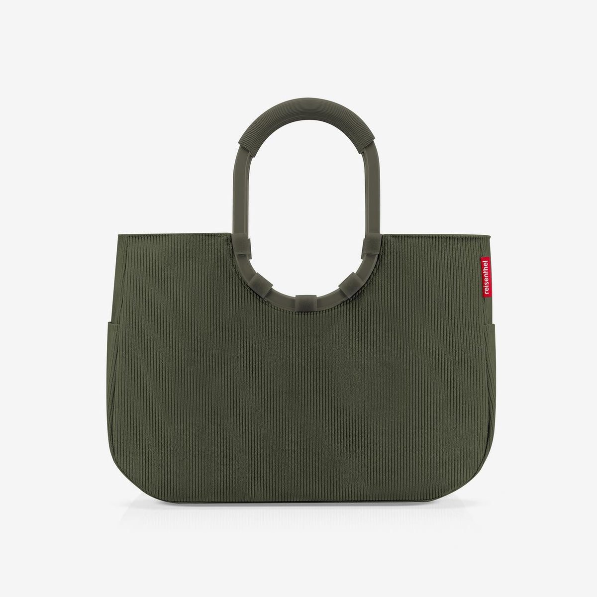 Reisenthel Loopshopper L Cord dark matcha – produktový detail