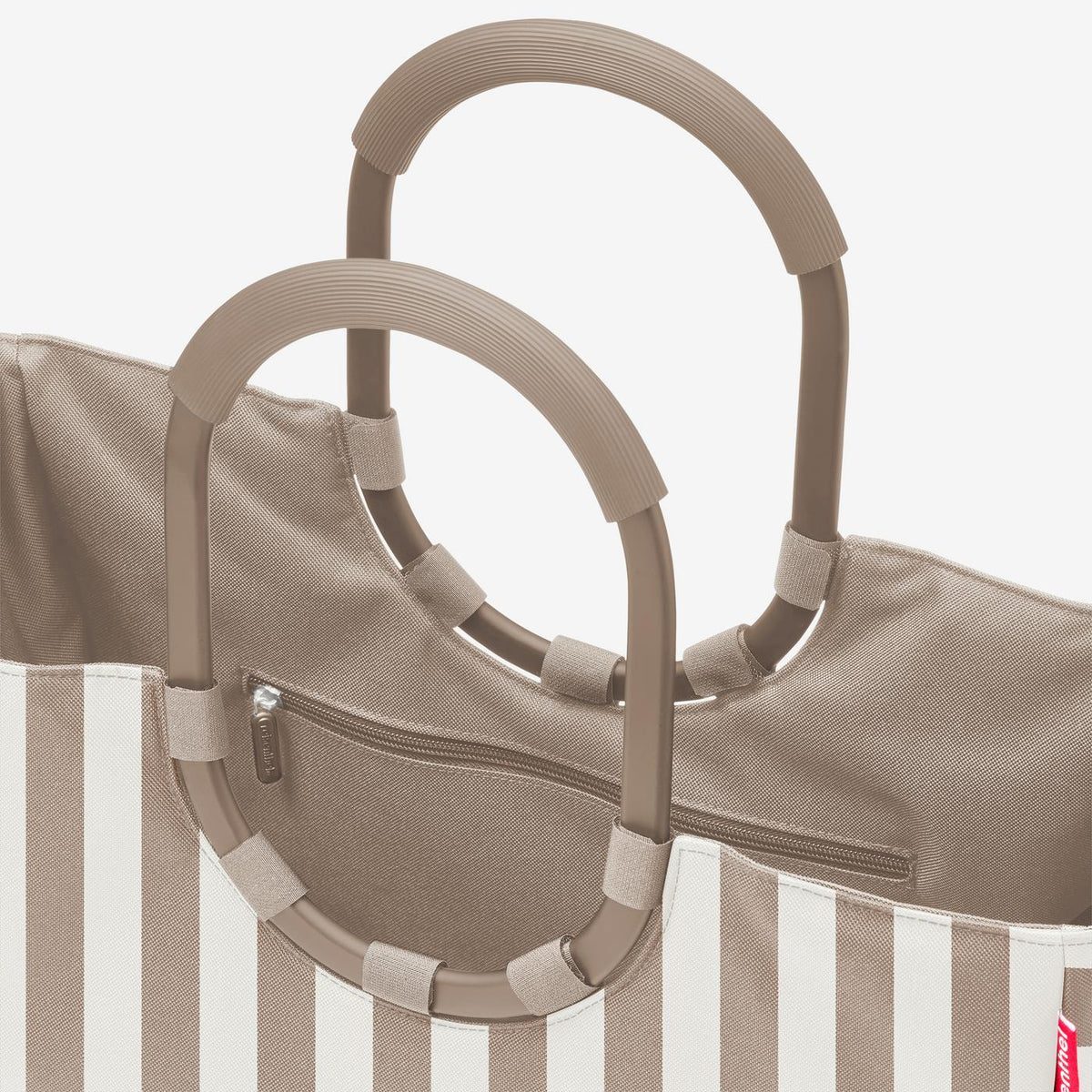 Reisenthel Loopshopper L Summerstripes coffee – produktový detail