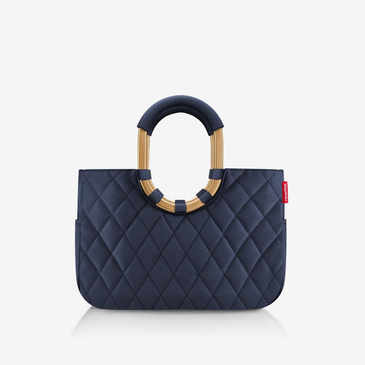 Reisenthel Loopshopper M Frame Rhombus Midnight Gold – produktový detail