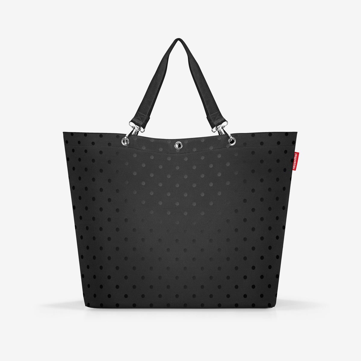 Reisenthel Shopper XL Glossy dots black – produktový detail