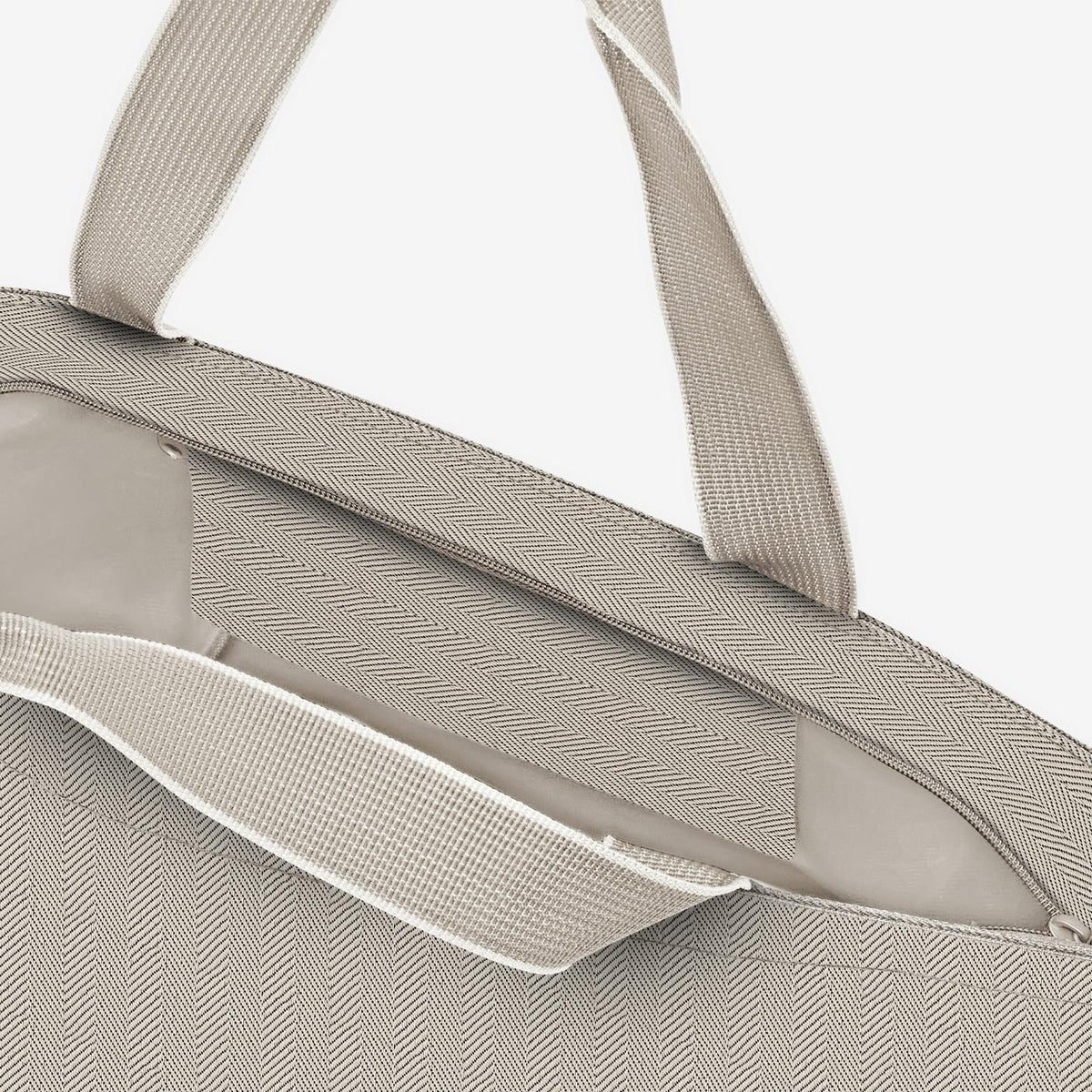 Reisenthel Shopper M Herringbone Sand – produktový detail