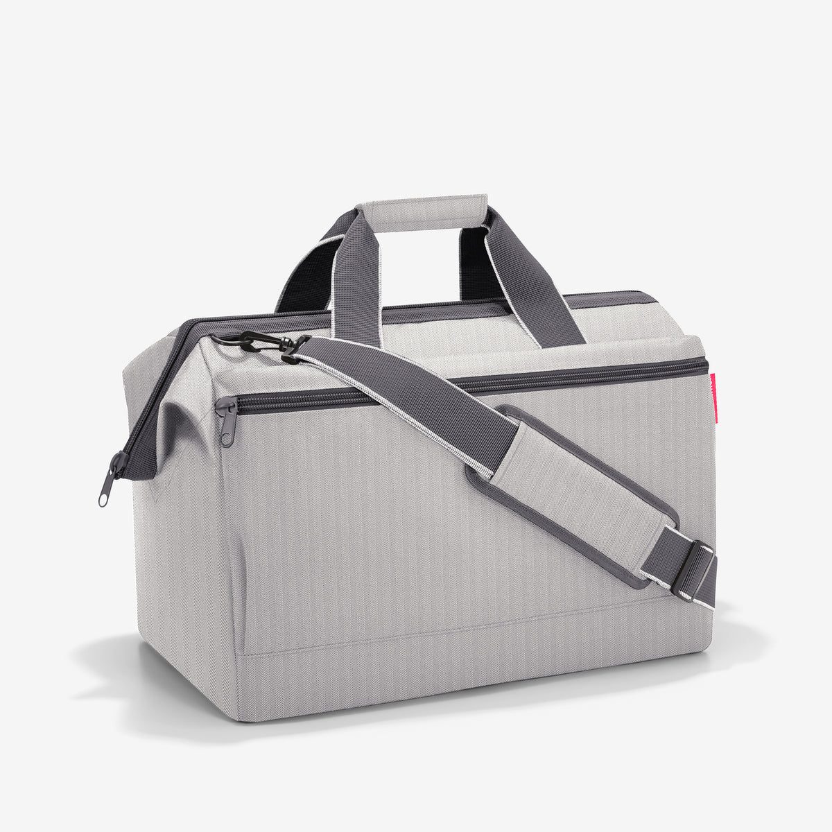 Reisenthel Allrounder L Pocket Herringbone Grey – produktový detail