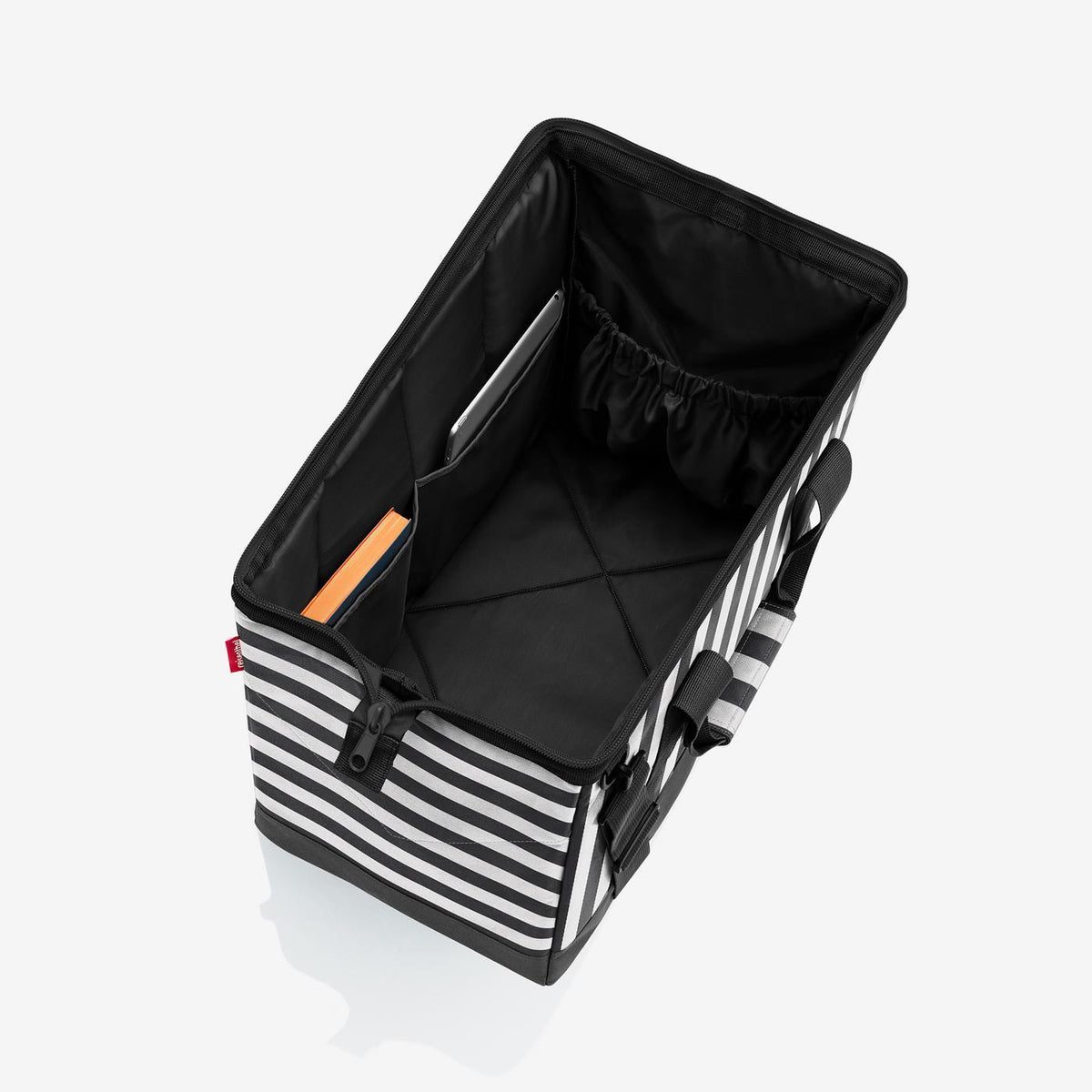 Reisenthel Allrounder L Summerstripes black – produktový detail