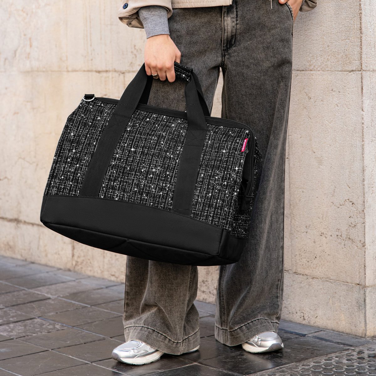 Reisenthel Allrounder L Boucle Black – lifestyle fotografie