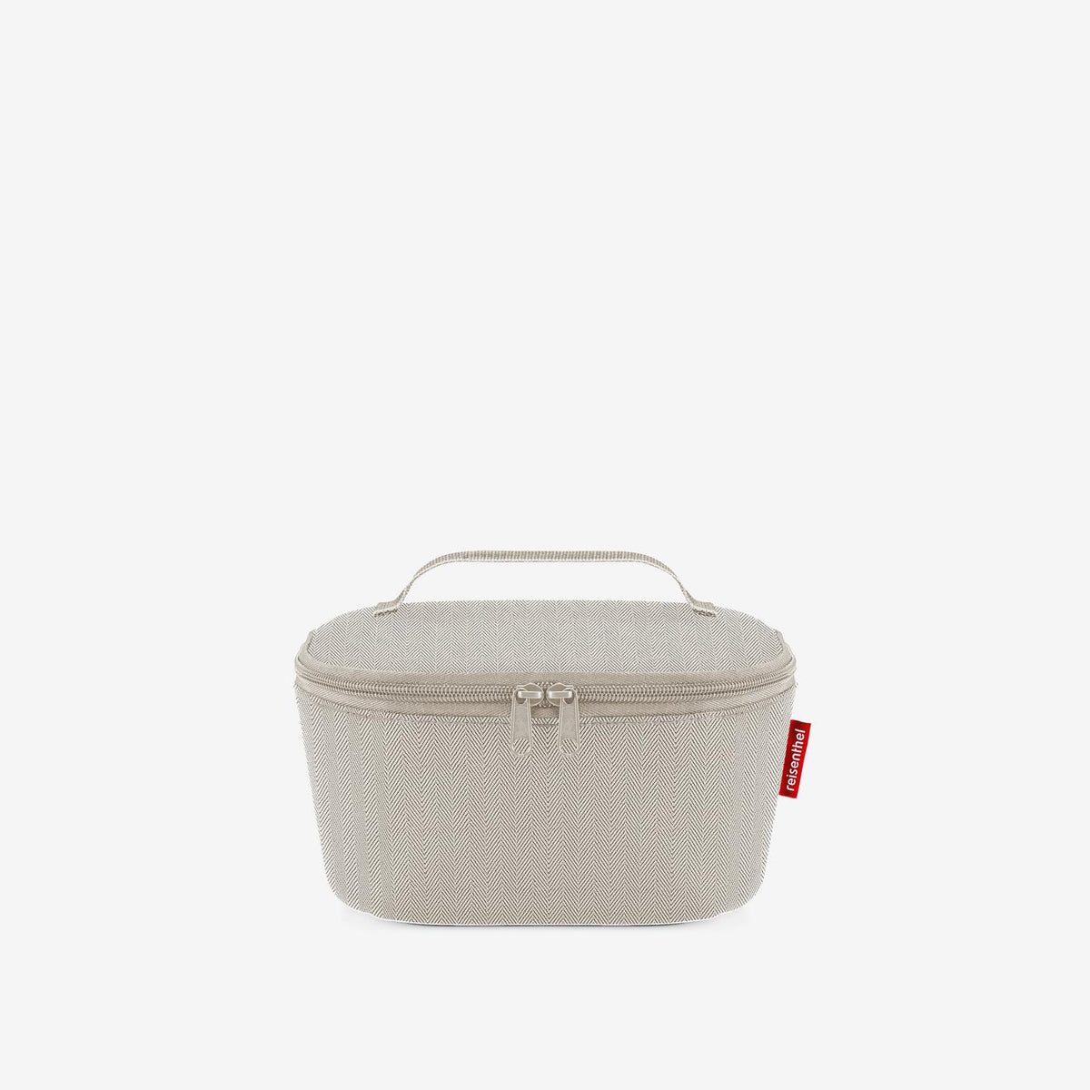 Reisenthel Coolerbag S Pocket Herringbone Sand – produktový detail
