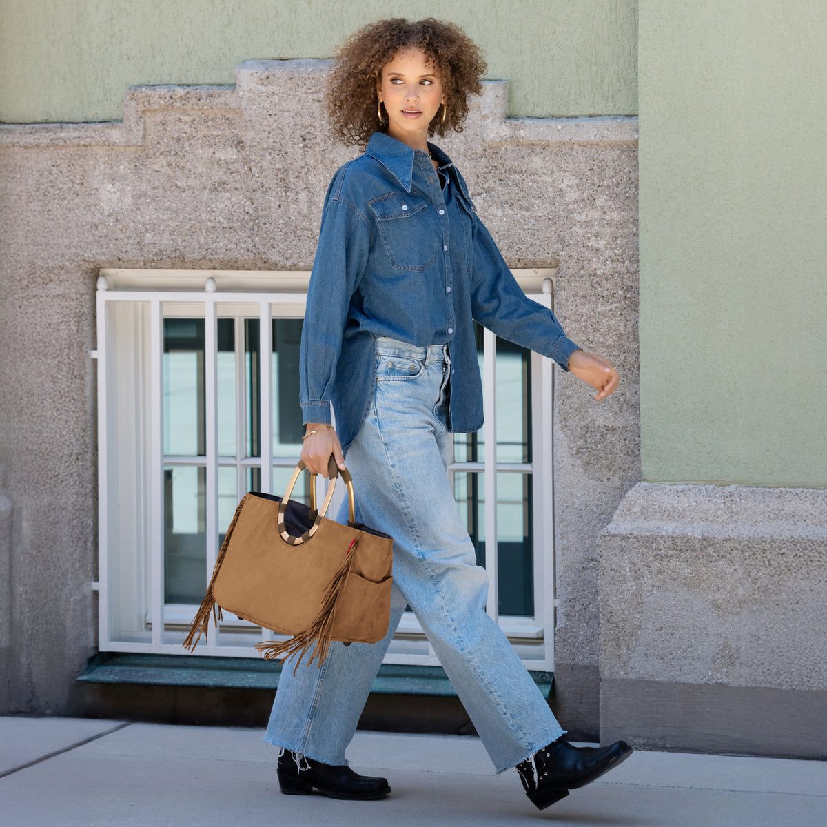 Reisenthel Loopshopper M Western – lifestyle fotografie