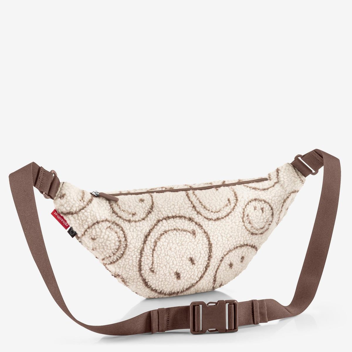 Reisenthel City Beltbag Smiley Teddy Chocolate – produktový detail