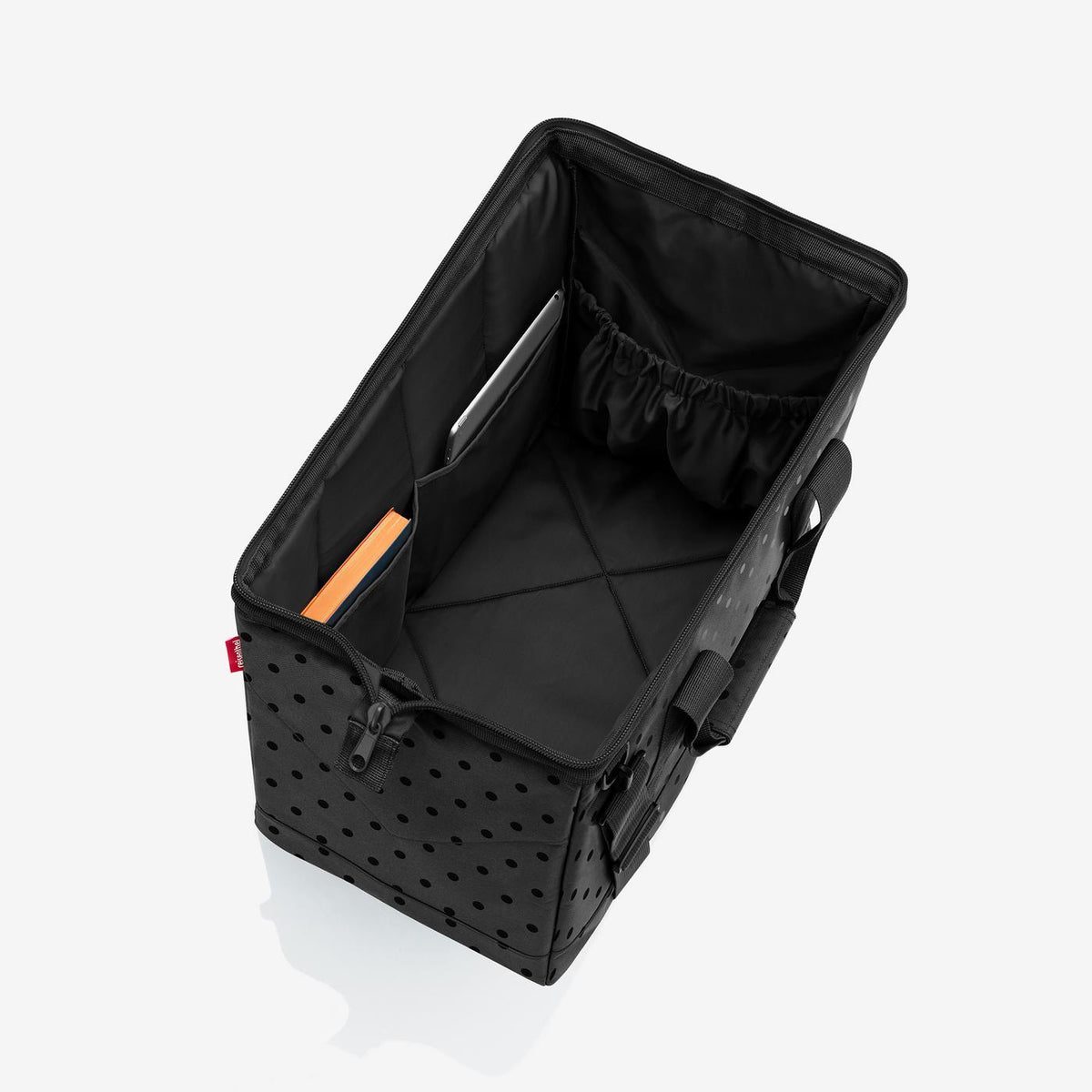 Reisenthel Allrounder L Glossy dots black – produktový detail