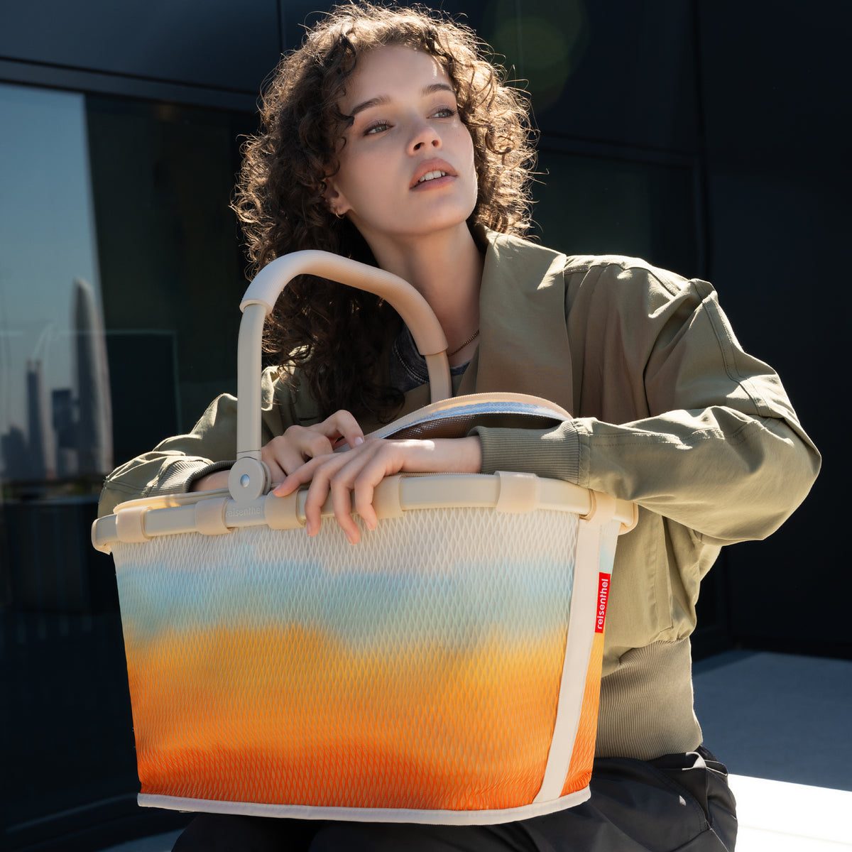 Reisenthel Carrybag Mesh tropical – lifestyle fotografie