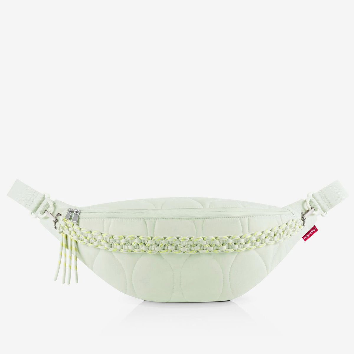 Reisenthel City Beltbag Makramee Puffer Iced Matcha – produktový detail