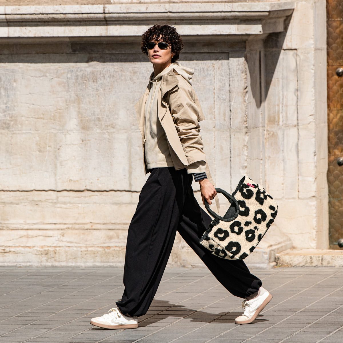 Reisenthel Loopshopper M Teddy Leo Cream – lifestyle fotografie