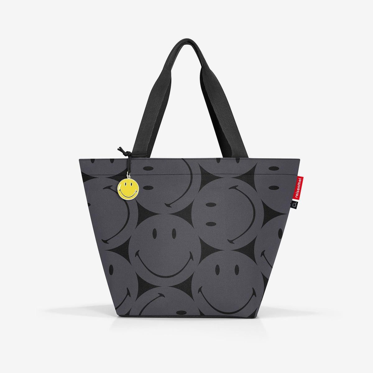 Reisenthel Shopper M Smiley grey – produktový detail