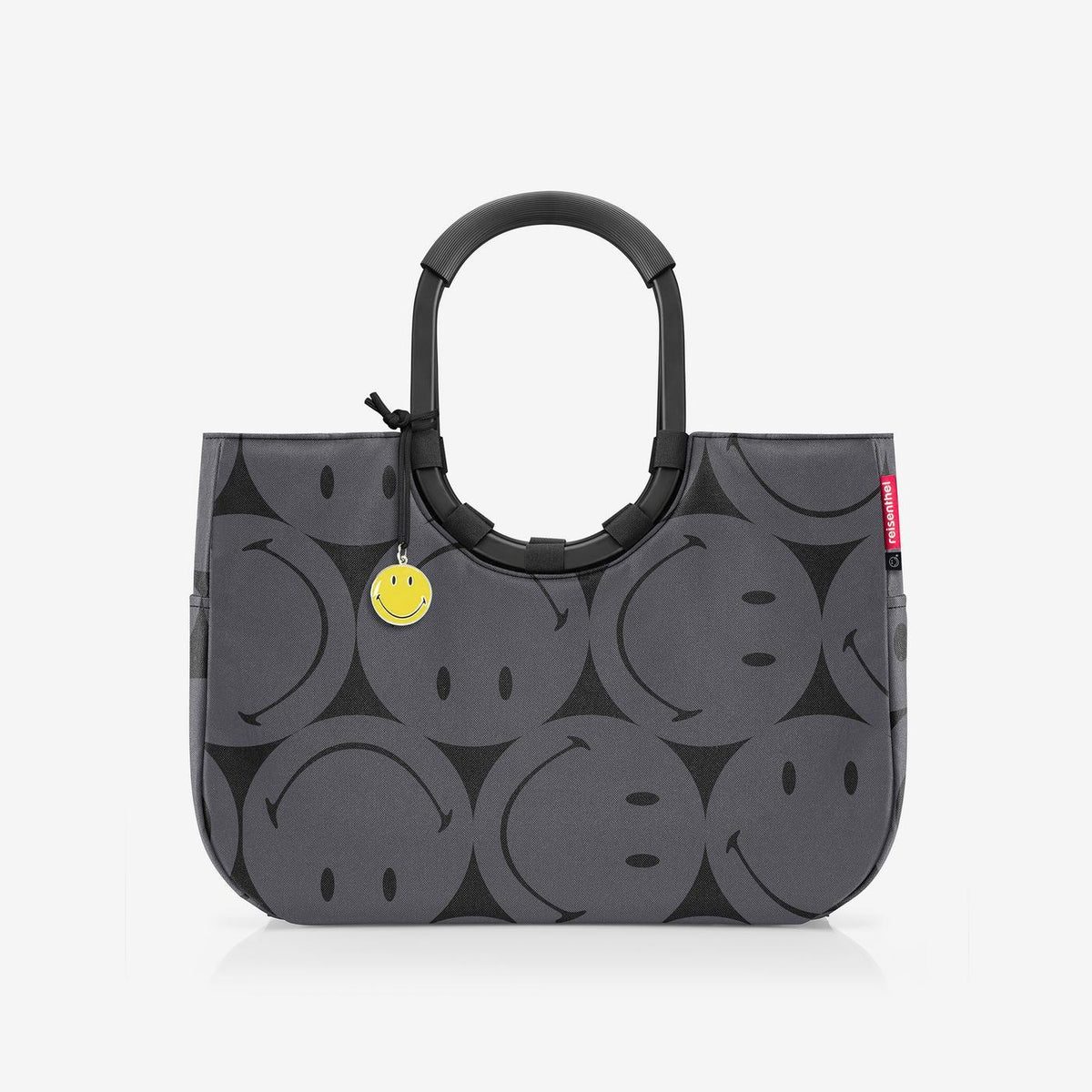 Reisenthel Loopshopper L Smiley grey – produktový detail