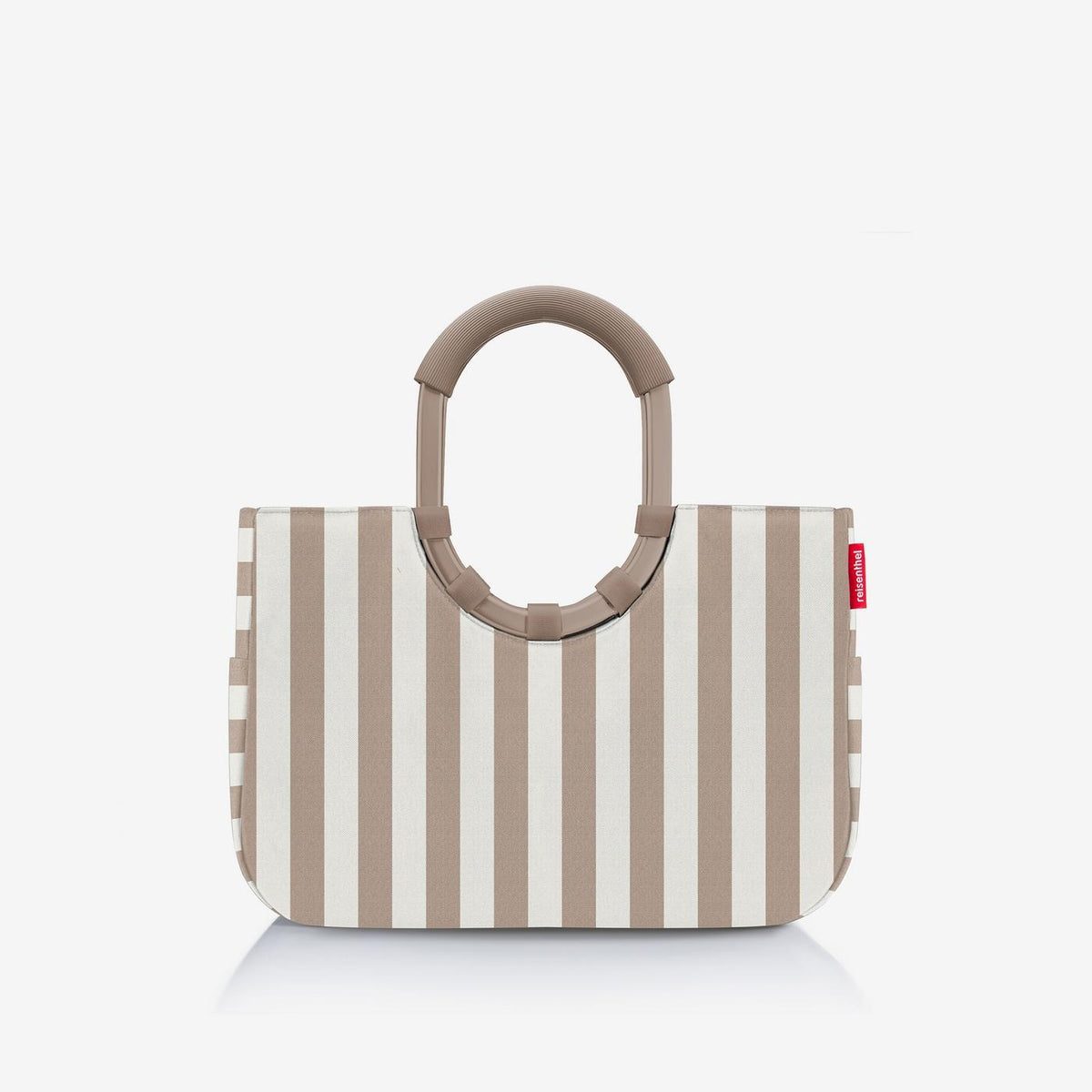 Reisenthel Loopshopper M Summerstripes coffee – produktový detail
