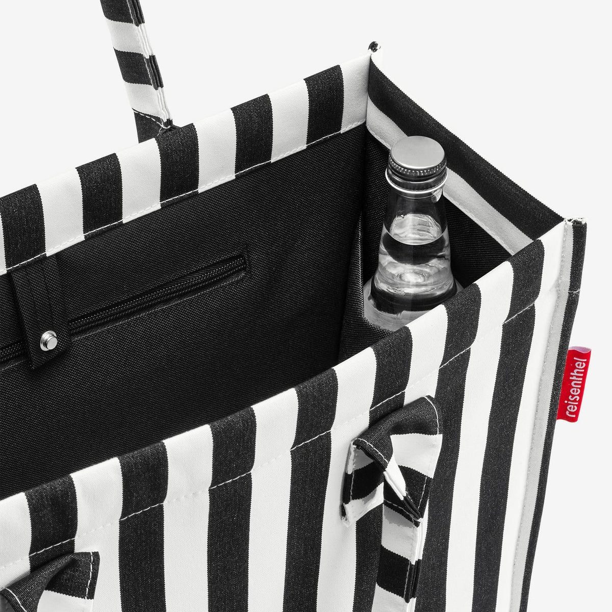Reisenthel Daily Shopper Summerstripes Black – produktový detail