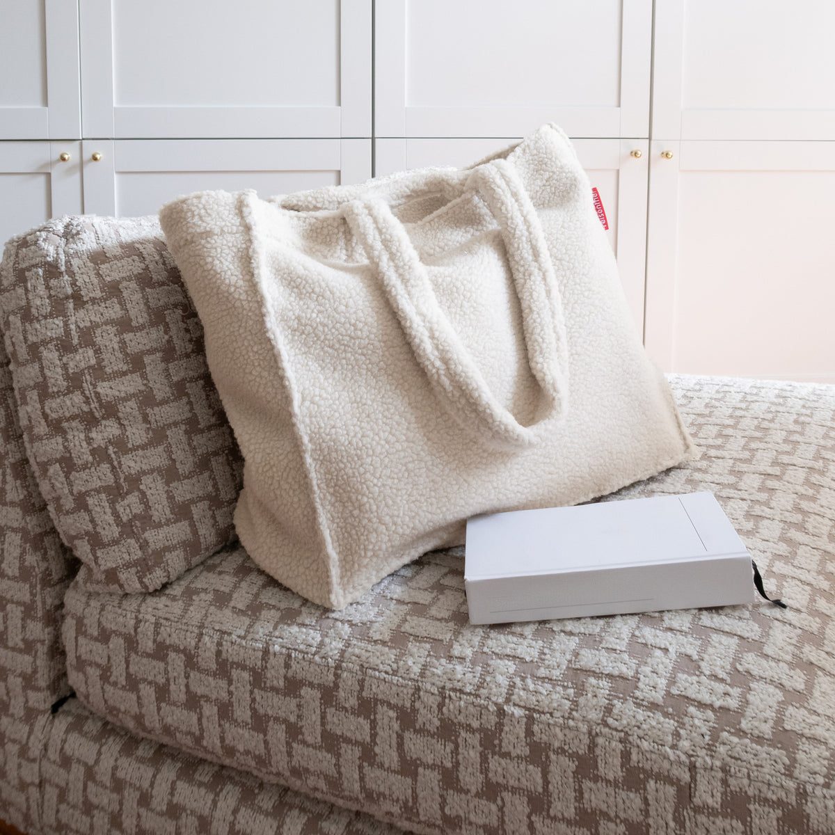 Reisenthel Softshopper Teddy Sand – lifestyle fotografie