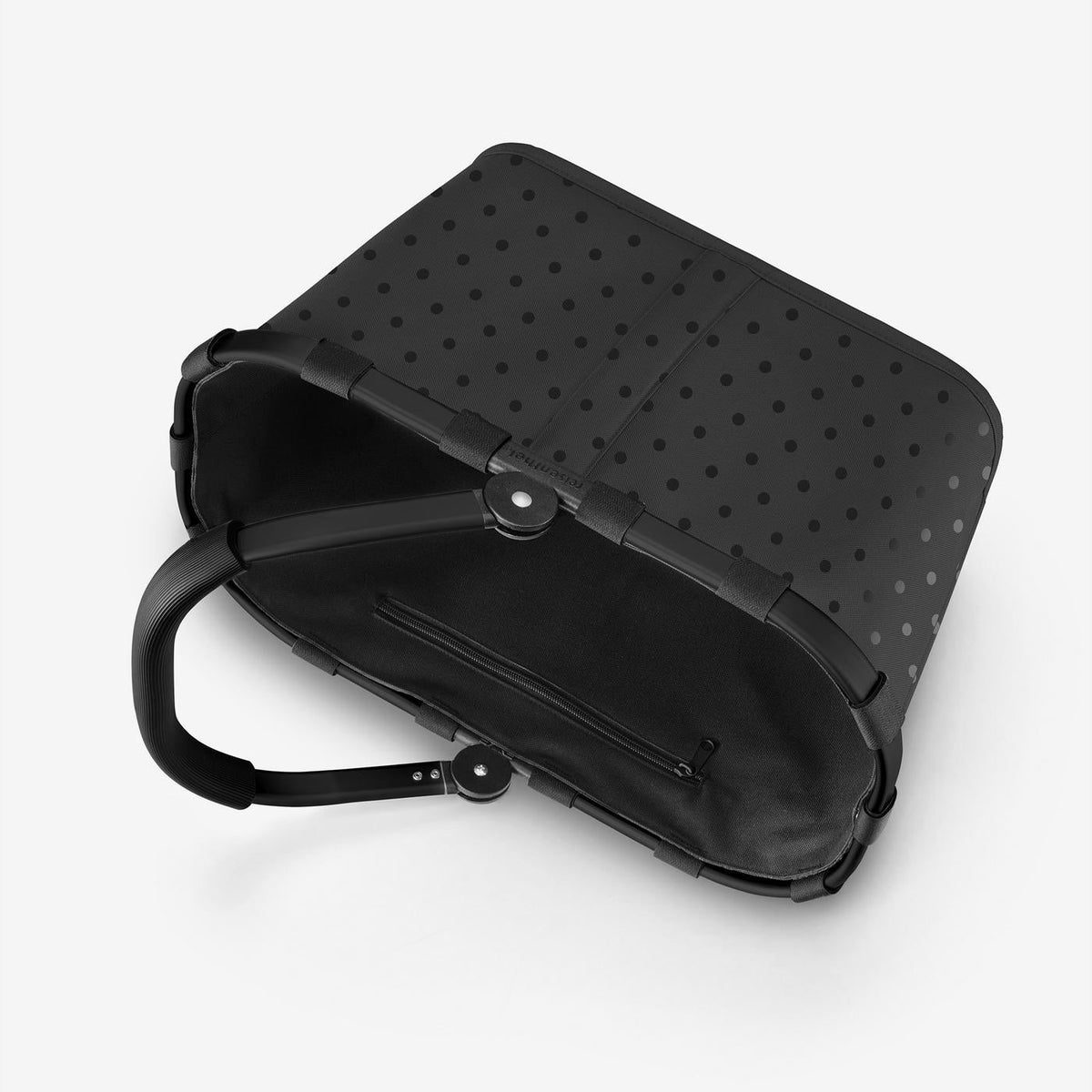 Reisenthel Carrybag Frame Glossy dots black – produktový detail