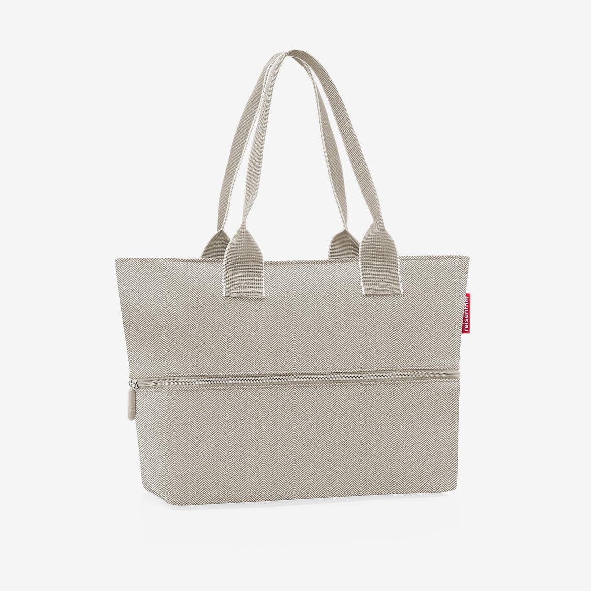 Reisenthel Shopper E1 Herringbone Sand – produktový detail